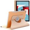 ebestStar - Cover per Huawei MediaPad M5 10.8, Custodia Protezione Rotazione 360, Pelle PU, Dorato