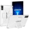 GIOPUEY Cover per Lenovo Legion Y700 Gen4 8.8 2025, Scocca posteriore in TPU morbido Custodia con Supporto, Copertura sottile, Protezione Airbag -trasparente