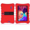 AKNICI 7 Pollici Cover Custodia Case per Haehne 7 Pollici Tablet PC/LAMZIEN Tablet da 7 Pollici/JINYJIA 7 Pollici/ZONKO 7 Pollici/ANTEMPER 7 Pollici/Pritom 7, Rosso