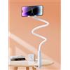 Generic Supporto da letto per telefono cellulare, clip regolabile a 360 gradi, supporto per telefono cellulare, con impugnatura flessibile a braccio lungo, morsetto di montaggio, per scrivania, compatibile