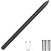 Dakexiong Pennino di ricambio per Samsung Galaxy Tab S7 FE SM-T730, SM-T733, SM-T736B TJ-780, Galaxy Tab S7, Tab S7+ Plus, Tab S7 FE S Pen penna di ricambio + penne, colore: nero