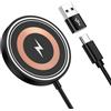 AILKIN 15 W Caricatore a induzione Magnetico per MagSafe Caricabatterie Wireless | Stazione di ricarica Mag Safe per iPhone 17/16/15/14/13/12, Samsung Galaxy S26/S25/S24/S23/S22, Google Pixel 10 Pro/10a/9/8/7