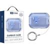 Generic Custodia per AirPods Pro 3 XDcase Custodia per AirPods Pro 3 in silicone trasparente con apertura automatica per AirPods Pro 3 (blu)