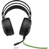 HP 600 Pavilion Gaming Cuffie, Audio Virtual Surround 7.1, Comandi Integrati nel Cavo, Archetto Autoregolabile, Imbottitura in Similpelle Morbida sugli Auricolari e Base, Nero/Verde