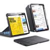 ESR Cover per iPad Air 11 M4/M3/M2, iPad Air 5/4 Gen, Serie Flip, Nero | Custodia con Supporto Stabile Verticale, Angolazioni Multiple, Ultra Stabile con Supporto per Pencil