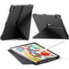 INFILAND Custodia per iPad Air 11 Pollici m4/M3/M2 (2026/2025/2024),iPad Air 5a/4a Gen 10,9 Pollici (2022/2020),Supporto Pieghevole Magnetico,Sospensione/riattivazione Automatica(Nero)