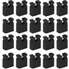 eMagTech 200 Pz 2-Terminali Open Top Jumper Cap 2.54mm Standard Computer Jumper Caps Mini Jumper Cap Accessori Per Connettori Per Dischi Rigidi Circuito Nero