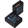 DSTE - Batteria di ricambio compatibile con fotocamere digitali SLR Olympus BLH-1 BLH1 EM1 E-M1 Mark II E-M1-2 OM-D E-M10 Mark IV