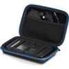 Wicked Chili Borsa Antiurto Navi Case AntiShock Compatibile con Tomtom | Start Go, Via, Trucker, Rider e Navigatore 4,3-5 Pollici (Max.: 15 x 10 x 4,5 cm/vano per Cavo di Ricarica) Nero
