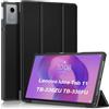 Dlahaby Cover Compatibile con Lenovo Idea Tab 11 Pollici 2025 Tablet TB-336ZU TB-336FU, PU Pelle Flip Cover con Funzione Stand Custodia per Lenovo Idea Tab 11 Tablet Nero
