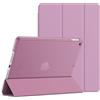 JETech Custodia per iPad 6ª/5ª Gen 9,7 (2018/2017), Rosa | Cover Retro Traslucido Sottile, Supporto Tri-Pieghevole, Auto Svegliati/Sonno, Antiurto