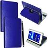 EKAM Custodia universale per tablet da 7, in pelle PU, con supporto per tutti i tablet da 6, 7, 7, adatta per Kindle eReader Fire Tablet, Kobo/Voyaga/Lenovo/Sony E-Book/iPad Mini 5 4 3 2 1 (blu)
