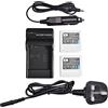 QIAO JIN LIN DSTE® Caricabatterie DC50U + 2x IA-BP85ST Batteria per Samsung BP85ST, IA-BP85NF, VP-HMX08, VP-HMX10, VP-HMX10C, VP-HMX20C, VP-MX10, VP-MX20, VP-MX25, HMX-H100, HMX-H104, HMX-H105, HMX-H106, SC-HMX10, SC-HMX20C, SC-MX10, SC-MX20, SMX-F30, …
