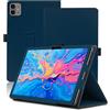 Envibe Custodia per Teclast Artpad Pro 12.7 Pollici, Cover Tablet Teclast Artpad Pro, Copertura Protettiva Pieghevole con Supporto per Matita e Cinturino da Polso, Protezione Completa. (Blu)