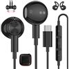ACAGET Cuffie USB C per Samsung Galaxy A16 A17 A57 A37 A36 A56 S26 S25Ultra | Magnetico Stereo Auricolari Tipo C con Filo per iPhone 17 16 15Pro Max per iPad Mini Air Pixel 10 9a OnePlus 15 per Xiaomi 17