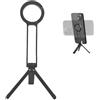 Generic Treppiede magnetico per telefono, universale, pieghevole, mini supporto per telefono, portatile, per uso quotidiano e da viaggio