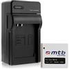 mtb more energy Batteria + Caricabatteria (Auto/Corrente) per Canon NB-4L / Ixus 230 HS, 255 HS... / Powershot SD780 IS, SD960 IS, TX ... - vedi lista!