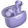 Fresh 'n Rebel Twins Ace Cuffie Bluetooth In Ear con Cancellazione Attiva del Rumore Ibrida, Auricolari In-Ear Senza Fili, con microfono, Bluetooth 5.3, IPX4 Impermeabile, 34h di Riproduzione (Viola)