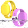 LAKSDIURT [2 confezioni] Braccialetto in silicone per Tile Mate 2024, supporto nascosto protettivo impermeabile per Tile Life360 Mate Tracker, accessori per bambini/adolescenti/anziani