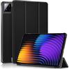 TOPCASE Custodia per Xiaomi Pad 7/Pad 7 Pro 11.2 Pollici 2024, Ultra Sottile Custodia con Supporto Funzione e Auto-Sonno/Stela,Nero