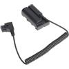 Hersmay D-Tap su NP-F550 Dummy Batteria Decodificata NP-F550 F570 NP-970 Dummy Batteria per fotocamera monitor Atomos Ninja/Shinobi Video Trasmettitore LED Luce Videocamera BMCC 6K, V Mount Gold Mount