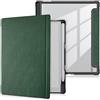 AKLiSa Custodia per Onyx Boox Go 10.3 /BOOX Tablet Go 10.3 Gen II Lumi, custodia protettiva trasparente con portapenne (verde scuro)