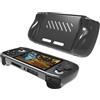 Generic Custodia protettiva per console di gioco retrò RG 406H RG406H, custodia morbida per videogiochi, antipolvere, antiurto, in TPU trasparente, colore nero traslucido