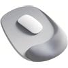 Generic Tappetino per mouse ergonomico con supporto per il polso in gel, tessuto di alta qualità, antiscivolo, perfetto per laptop e desktop, ideale per ufficio e giochi, base in gomma