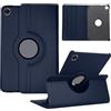 Laywaam Custodia Cover Compatibile con Samsung Galaxy Tab A8 10.5 SM-X200/X205, 360 Rotating Stand Case Premium Pelle Sottile e leggera