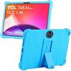 MEMELOKA Cover per TCL TAB A1 Plus/A1 Plus NxtPaper 12.2 Pollici, Custodia Antiurto in Silicone Morbido Protettiva con Supporto[Protezione da Caduta], Blu