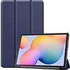 Kepuch Custer Cover per Samsung Galaxy Tab S6 Lite 2024 2022 2020 P620 P625 P627 P613 P619 P610 P615,PU-Pelle Case Custodia - Blu
