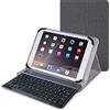 ENJOY-UNIQUE Custodia Tablet 10 pollici, Cover Custodia Tablet 10.1 Universale con Tastiera Bluetooth,in canapa,compatibile con Lenovo m10 plus Samsung tab a galaxy tab a6 Mediapad t5 t3 Teclast da 10,1 a 10,8