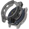 LOKEKE Custodia protettiva compatibile con Garmin Descent G2, custodia protettiva trasparente in TPU compatibile con Garmin Descent G2/G1 (nero)