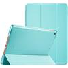 ProCase Cover per iPad 9 2021/8 2020/7 2019/iPad 10.2" Custodia[A2602 A2603 A2604 A2605 A2270 A2428 A2429 A2430 A2197 A2198 A2200], Smart Cover Sottile Leggero Traslucida Smerigliata -Acqua