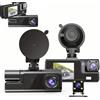 Generic Dash Cam anteriore e posteriore con telecamera da cabina, telecamera da cruscotto 1080P a 3 canali per auto, veicoli grandangolare da 170°, registrazione in loop, visione notturna
