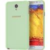 doupi UltraSlim Custodia per Samsung Galaxy Note 3 Neo, Satinato fine Piuma Facile Mat Semi Trasparente Cover, Verde