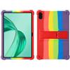 FKQLH Custodia per Honor Pad X8a 11 Pollici, Silicone Morbido Skin Leggero Custodia Protettiva per Bambini Supporto Cover per Honor Pad X8a 11 Pollici, Colorato