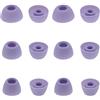 WKYMY 6 paia di auricolari in silicone Galaxy Buds 2 Pro di ricambio per auricolari compatibili con Samsung Galaxy Buds 2 Pro Earbud Earbud punte in gomma S/M/L (viola)