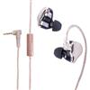 Holiper Auricolari HiFi con cavo jack da 3,5 mm, cuffie IEM, microfono | cavo staccabile, forte, comfort, vestibilità sicura, cancellazione del rumore, chiamate chiare, durevole, sport, corsa