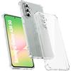 Generic Custodia trasparente per Samsung Galaxy A56, protezione rinforzata con quattro angoli, antiurto, ultra sottile, semplice e trasparente, fai da te, per uomini e donne