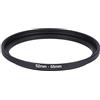 Generic Step Up - Anello adattatore per obiettivo per filtri, 52-55 mm, in alluminio anodizzato, per anello Step Down