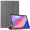 RLTech Cover Custodia per Teclast P20HD/Teclast M40 PRO, Ultra Sottile Smart Case con Funzione di Supporto Custodia Rigida per Teclast P20HD/Teclast M40 PRO, Nero