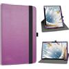 MAMA MOUTH Custodia girevole a 360°per MAXLEGEN M31/PIXPEAK M196-EEA 13 Pollici Tablet,Viola