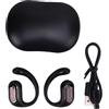 Vikye XG22 Auricolari Wireless, Cuffie Bluetooth 5.4 in Orecchio con Tracciamento Dinamico AI, Auricolari Wireless Hifi Stereo Profondo Basso (BLACK)