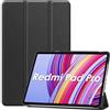 ProCase Cover Xiaomi Redmi Pad Pro 12,1 Pollici 2024, Custodia per Redmi Pad Pro 12,1 con Auto Sleep/Wake Protettiva Smart Cover - Nero