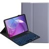 YKWXSC Cover con Tastiera per Lenovo Idea Tab Pro Gen 2 Tablet 13 Pollici 2026, Disposizione ltaliana con 7 Colori Illuminato Senza Fili Staccabile Custodia, Violetta