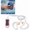 Bewinner Lettore MP3 Impermeabile IPX8 per Nuoto, Lettore MP3 Ricaricabile con Cuffie da Nuoto, Cuffie MP3 Subacquee USB 2.0 per Immersioni e Corsa (8GB)
