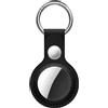 Digicharge Pelle PU Custodia Portatile per AirTags Tracker, Compatibile con AirTag per Collare per Cani/Gatto, Borsa, Chiavi, ecc. Antigraffio Case Cover con Portachiavi, Scelta della quantità/colore