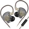 keephifi KZ EDX Lite Auricolari cablati Super Bass, KZ IEM, Cavo staccabile, Monitor Intraauricolare HiFi per audiofili, Cavo OFC di qualità professionale
