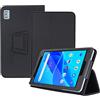 AKNICI Custodia Cover per Blackview Tab 6 Tablet 8 Pollici, Pelle PU Cover Custodia Protettiva con Cinghia di Sicurezza e Magnete e Funzione di Supporto per Blackview Tab6 Tablet 8 Pollici (Nero)